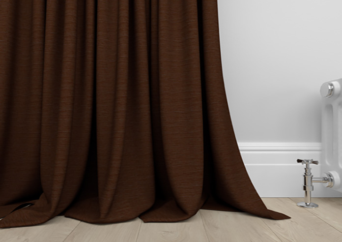 Kent, Chocolate - Made to Measure Curtains - Image 6